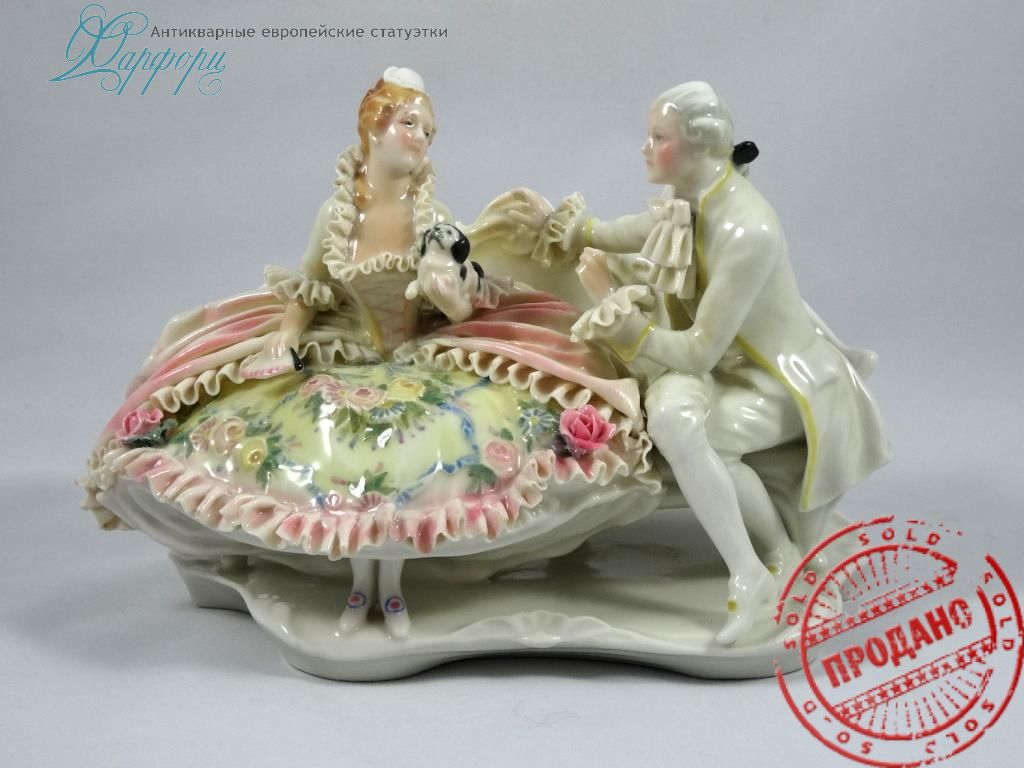 Фарфор, статуэтка, Германия, антиквариат, KARL ENS